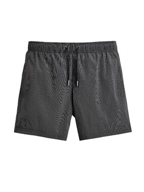 NWOT Zara Men’s Basic Black Swim Trunks with Liner – Size M